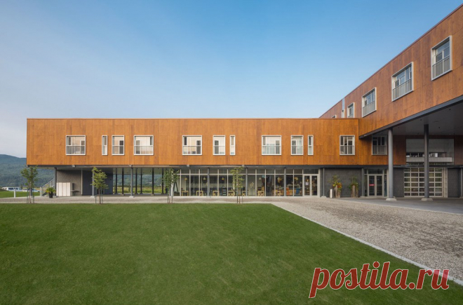 Деревянная обшивка - Фасадные панели parklex