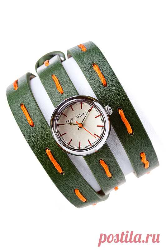 Купить Часы наручные TokyoBay T7322-GR ЗЕЛЕНЫЙ со скидкой в интернет-магазине kupivip.ru - распродажа