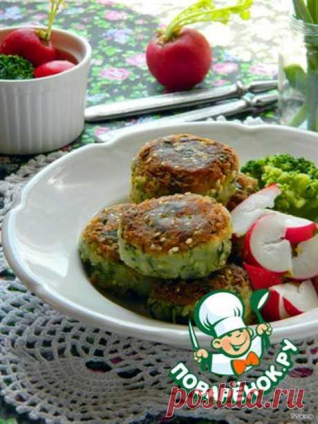 Постные шарики из брокколи и картофеля - кулинарный рецепт