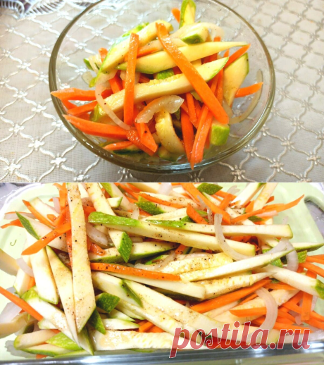 Кабачки по-корейски. Отличная закуска на каждый день и на праздничный стол. Можно и на зиму | Королева кухни! | Яндекс Дзен