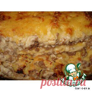 Лазанья - кулинарный рецепт
