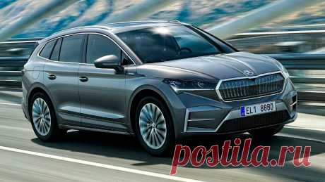 Skoda Enyaq Laurin &amp; Klement с обновленной электрической силовой установкой