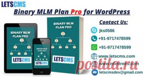 Binary Multi Level Marketing Plan pro Software is a web application that helps to manage binary MLM networks such as to keep track on down-line’s incomes , uplines and expenditure. Contact us at - Skype: jks0586, Mail: letscmsdev@gmail.com, Website: www.letscms.com, www.mlmtrees.com, Call/WhatsApp/WeChat: +91-9717478599.