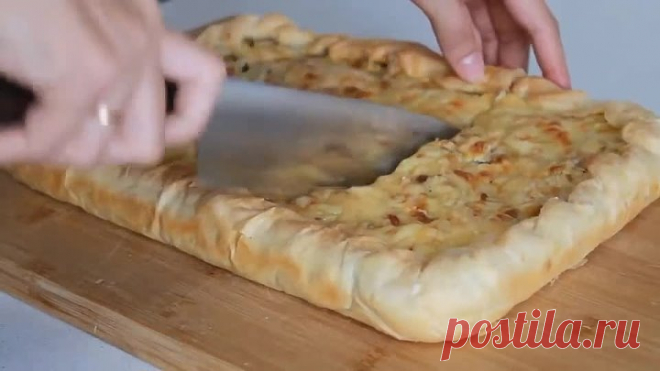 Этот Простой ПИРОГ с картошкой Съедается молниеносно!