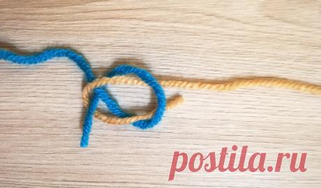 Показываю, как за 5 секунд связать две нити незаметным узлом, который никогда не развяжется | ПРОСТЫЕ ХИТРОСТИ | Яндекс Дзен