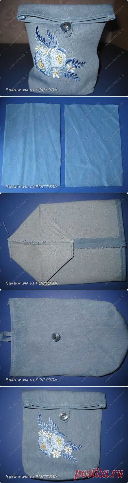 сумочка из джинсовой ткани » Мастерклассы
