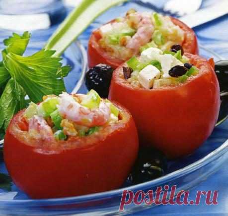 Фаршированные помидоры - пошаговый рецепт с фото на Повар.ру