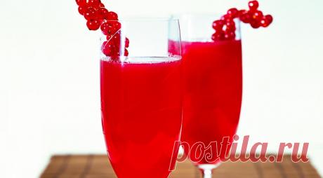 Морс из красной смородины. Пошаговый рецепт с фото на Gastronom.ru