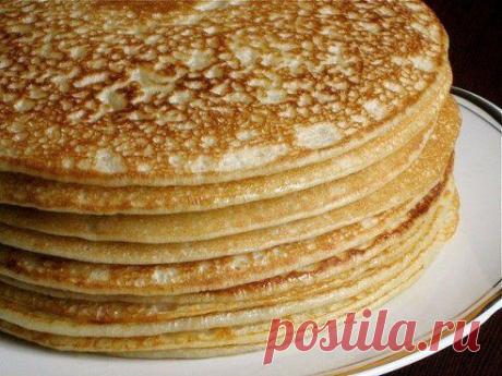 15 секретов идеальных блинов
