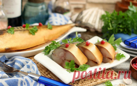 Копчёная скумбрия домашнего приготовления  - Меню Дня - menyudnya.ru