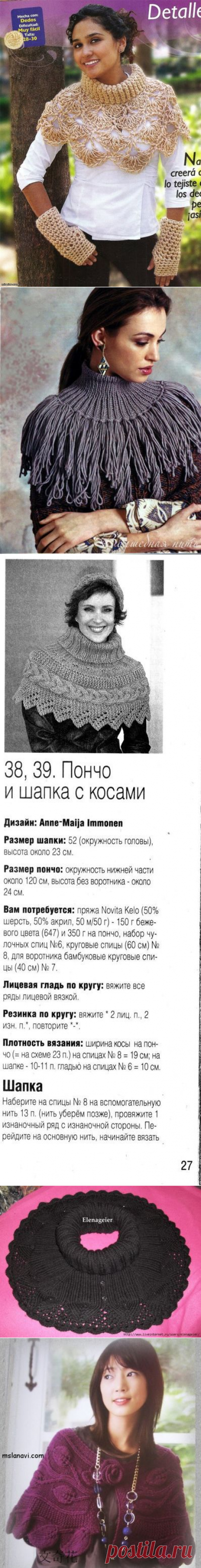 Вязаные манишки: Дневник группы «ВЯЖЕМ ПО ОПИСАНИЮ»: Группы - женская социальная сеть myJulia.ru