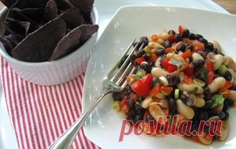 Постный фасолевый салат / Овощные салаты / TVCook: пошаговые рецепты с фото