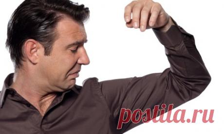 Желтый пот и его причины