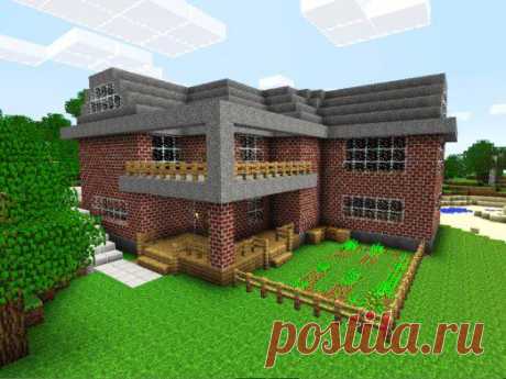 Как построить дом в Minecraft?