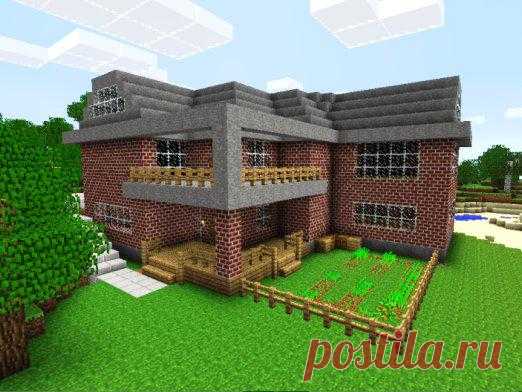 Как построить дом в Minecraft?