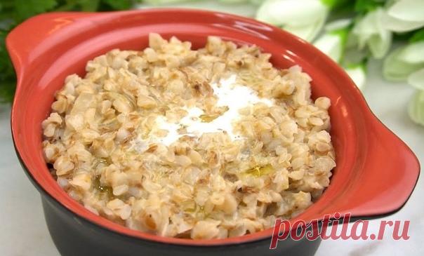 Гречневая каша с нежным сливочным вкусом 