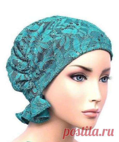 Оригинальный головной убор к весне можно сшить своими руками.