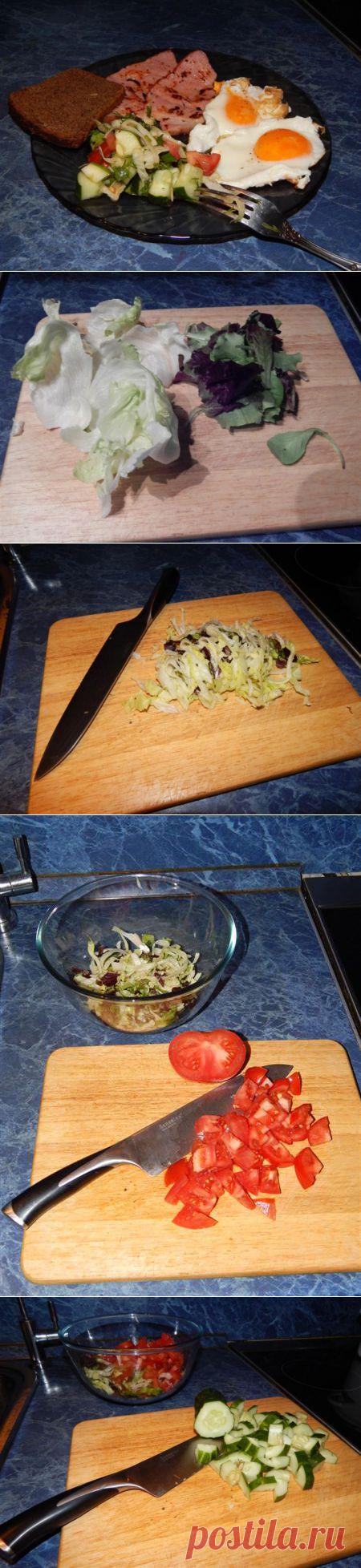 Воскресный завтрак или замечательная заправка к салату их свежих овощей | Любимые рецепты