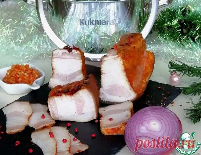 Сало солёное горячим способом – кулинарный рецепт