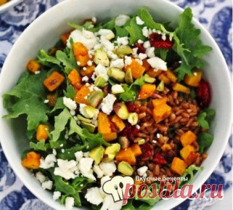 Салат с тыквой » Простые и вкусные рецепты с фото пошагово на каждый день