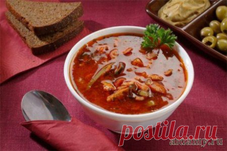 4 рецепта солянки в мультиварке » Любимые рецепты