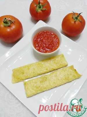 Сырно-кабачковые палочки - кулинарный рецепт