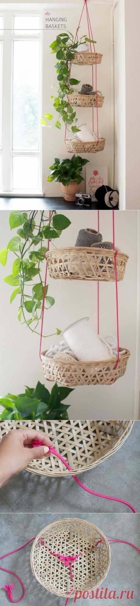 DIY HANGING BASKETS « a pair &amp; a spare
