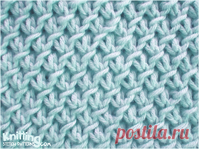 Purl-Twist Fabric | Knitting Stitch Patterns