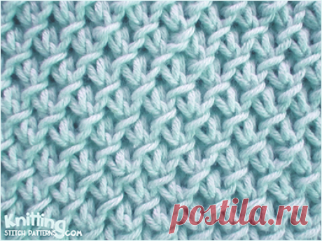 Purl-Twist Fabric | Knitting Stitch Patterns
