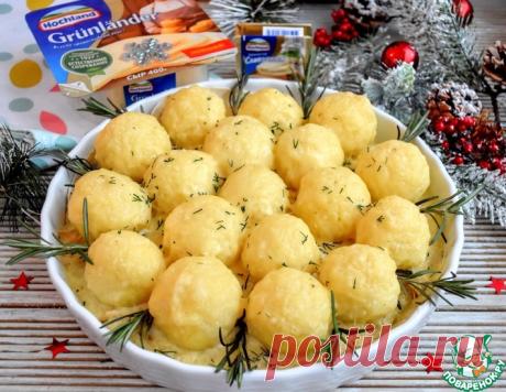 Куриное филе под картофельными шариками – кулинарный рецепт