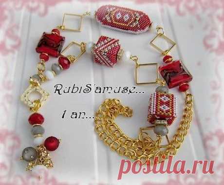 Joyeux anniversaire petit blog - Mes amies les perles Le blog de notre talentueuse Rubis fête ses 1 an, souhaitons lui toutes ensemble un Jouyeux Anniversaire !!! et une longue vie...