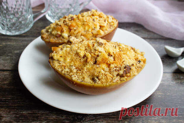 Запеченные груши с творогом в духовке - Будет вкусно - Социальная сеть 