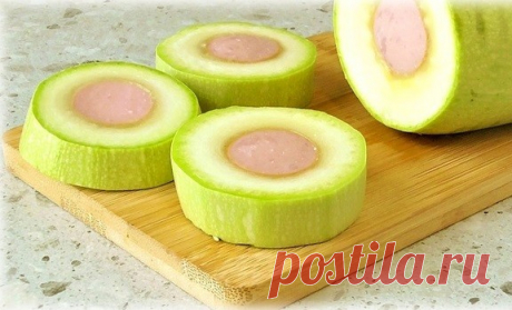 Кабачки «сюрприз» — Домашняя кулинария