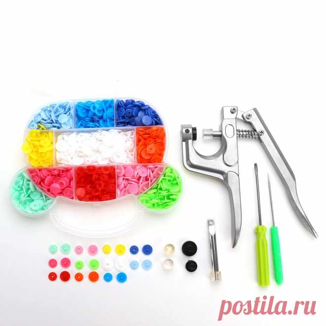 DIY Snap Pliers + 200 Pcs T5 + 30 Pcs T8 Snap Resin Buttons Fastener 11 Colors - US$19.99