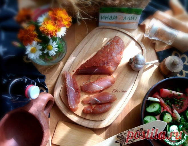 Балык из филе индейки – кулинарный рецепт