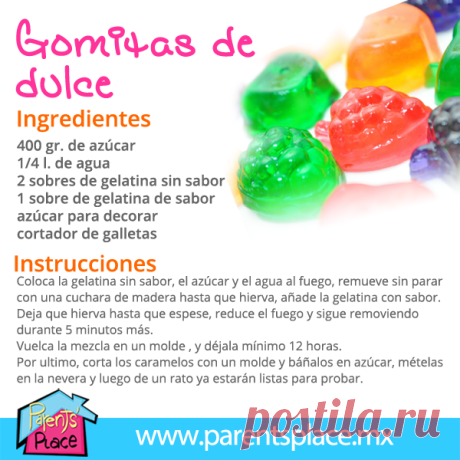 receta como hacer gomitas con gelatina - Búsqueda de Google