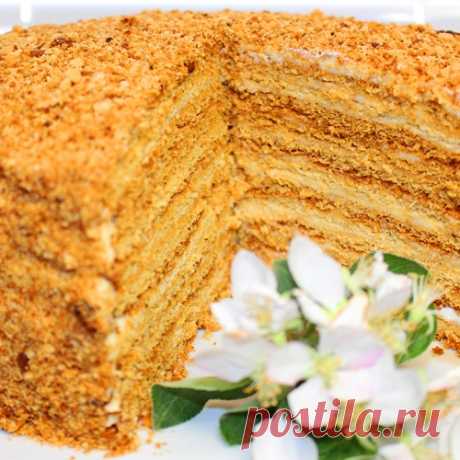 Торт Медовик. Самый вкусный и бюджетный рецепт!