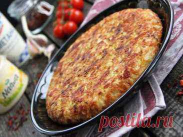 Капустная запеканка с сыром на сковороде — рецепт с фото пошагово