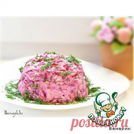 Очень простой салат из сыра, яиц и свеклы - кулинарный рецепт