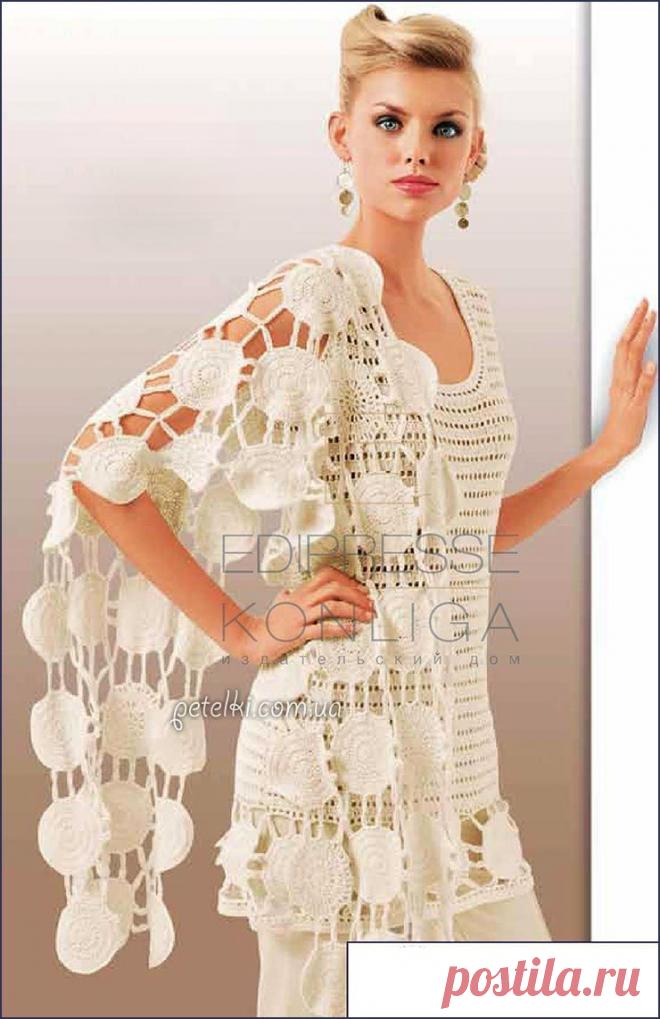 Вязаные маечки и топы со схемами и описанием. » Страница 4