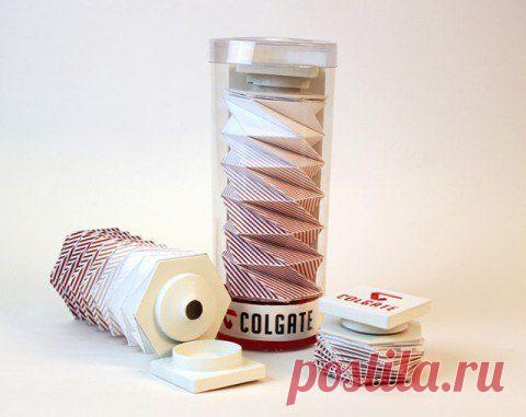 Новый концепт тюбика зубной пасты