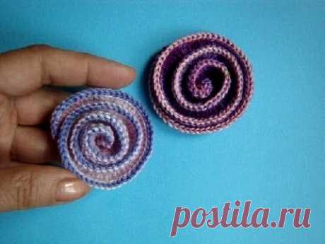 Подписаться на все новые видео-уроки по емайл: https://feedburner.google.com/fb/a/mailverify?uri=knittingforbeginners/video Crochet flower pattern for free ht...