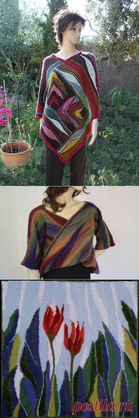 Мастер класс Азы swing-knitting (поворотное вязание)