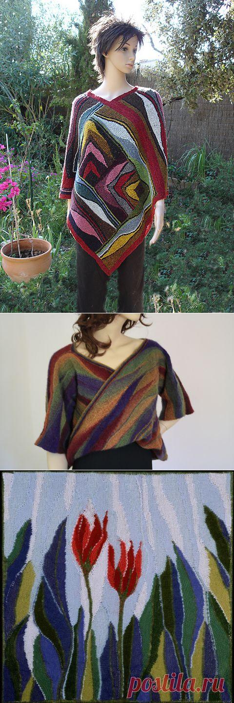 Мастер класс Азы swing-knitting (поворотное вязание)