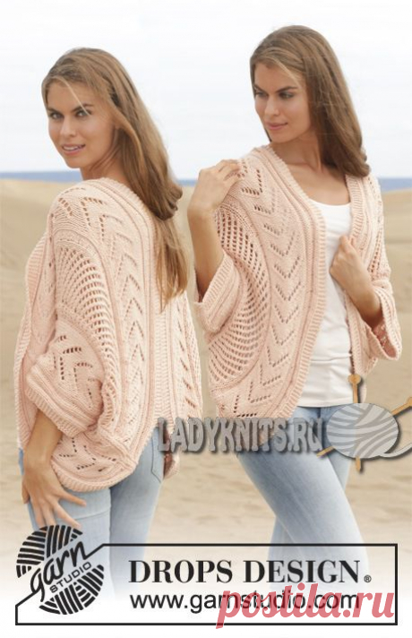 Ажурный летний жакет Summer Snug от Дропс