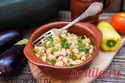Баклажаны и кабачки в мультиварке