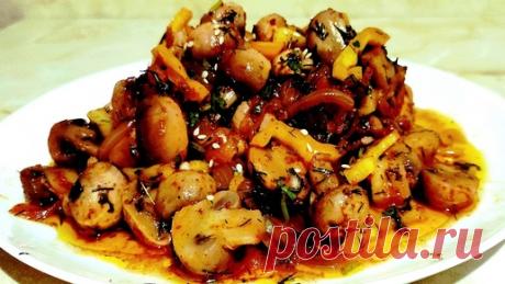 ШАМПИНЬОНЫ ПО-КОРЕЙСКИ🍄ОГОНЬ ГРИБЫ.ОЧЕНЬ ВКУСНО.ЗАКУСКА КОСМОС!🚀Ольгины Рецепты. | ОЛЬГИНЫ РЕЦЕПТЫ | Дзен