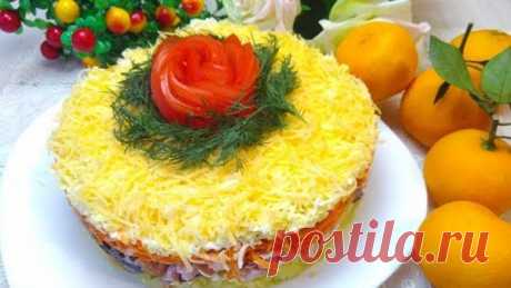 Салат на Новый Год 2019 Бесподобно вкусный салат