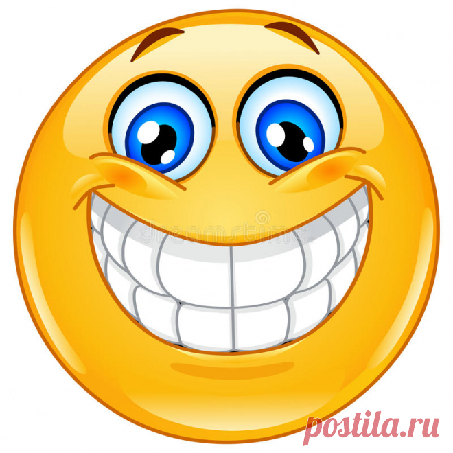 Большой Emoticon усмешки Стоковое Фото - изображение: 26256350