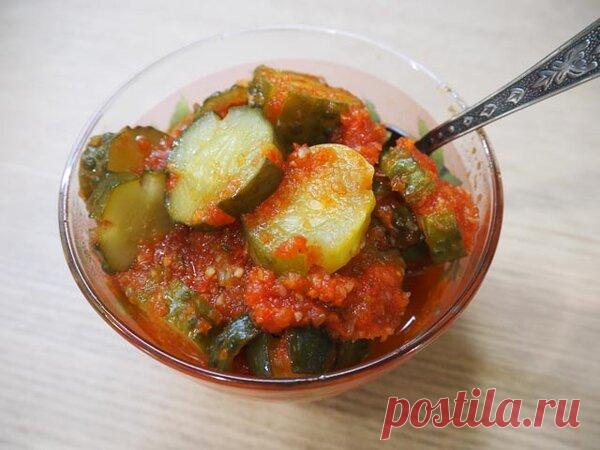 невероятно вкусная закуска из соленых огурцов | Чудо огород! | Яндекс Дзен